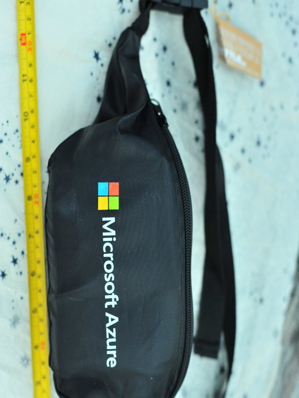 Microsoft Azure Belt Pack Essentials Carry Satchel Ideal For Travel Flight Black